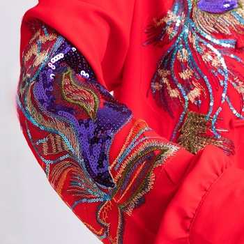Φόρμα Tai Chi, μακριά γραμμή, Eight-Section Brocade πρακτική для Tai Chi; Corduroy ύφασμα, λινό περιεχόμενο, βαμβακερή επένδυση