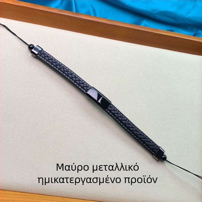 DIY βραχιόλι με agate, unisex, χειροποίητο πλέξιμο, Unique, Zhengzhou, Άνοιξη 2025