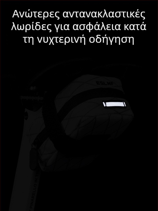 Eslnf τσαντάκι για το πίσω μέρος του ποδηλάτου με Velcro για γρήγορη απελευθέρωση, αδιάβροχο, χωρίς επένδυση, μοντέλο Eslnf-090, ύλικό νάιλον + πολυεστέρας, μάρκα Linding