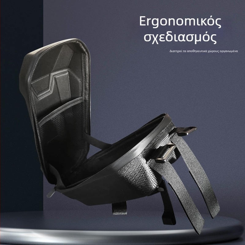 Μπροστινή θήκη ανάρτησης για ηλεκτρικό ποδήλατο, EVA, ανθεκτική στη φθορά και απορρόφηση κραδασμών, 3–4 L, Μοντέλο 43