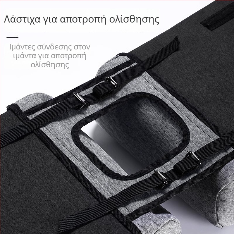 Τσάντα πίσω καθίσματος ποδηλάτου, δερμάτινη, 40L, STB-725, γρήγορη πρόσδεση, αδιάβροχη, για MTB