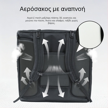 Mummy Xiao Bu Τσάντα Αποθήκευσης για Αναδιπλούμενο Ποδήλατο – Αναπνεύσιμη, Αδιάβροχη, Αποθήκευση, Προστασία Κραδασμών, Oxford Ύφασμα
