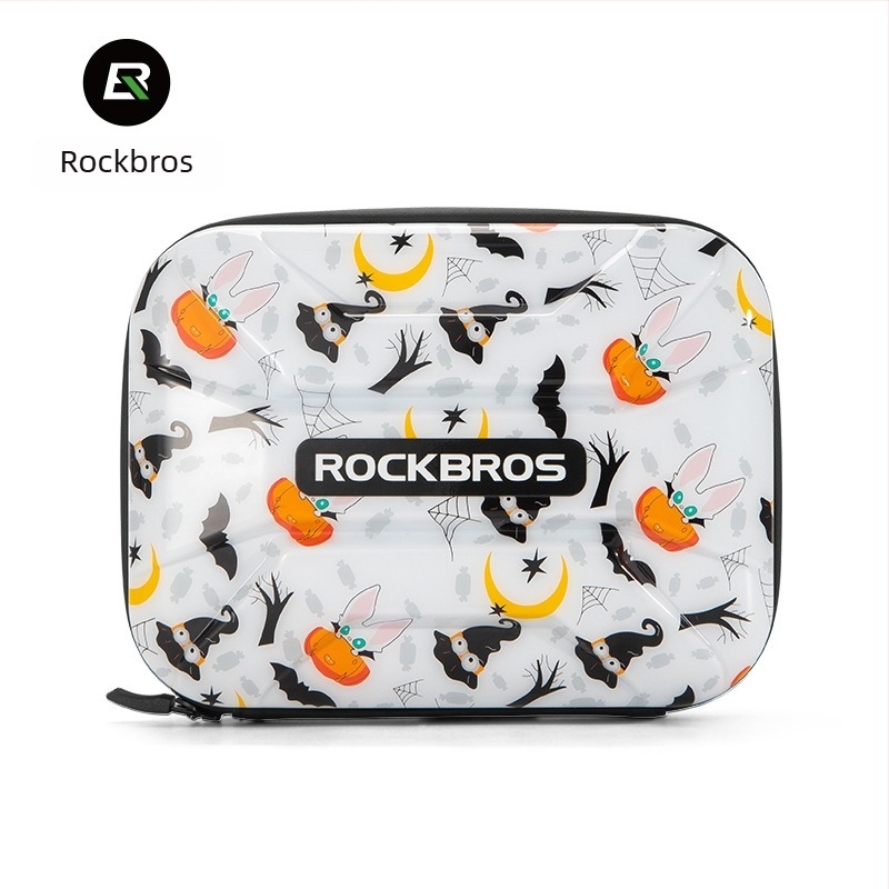 Μπροστινή τσάντα ποδηλάτου - ROCKBROS με σκληρό περίβλημα, PC υλικό, χωρητικότητα 1.9L, μοντέλο 30110071/B124