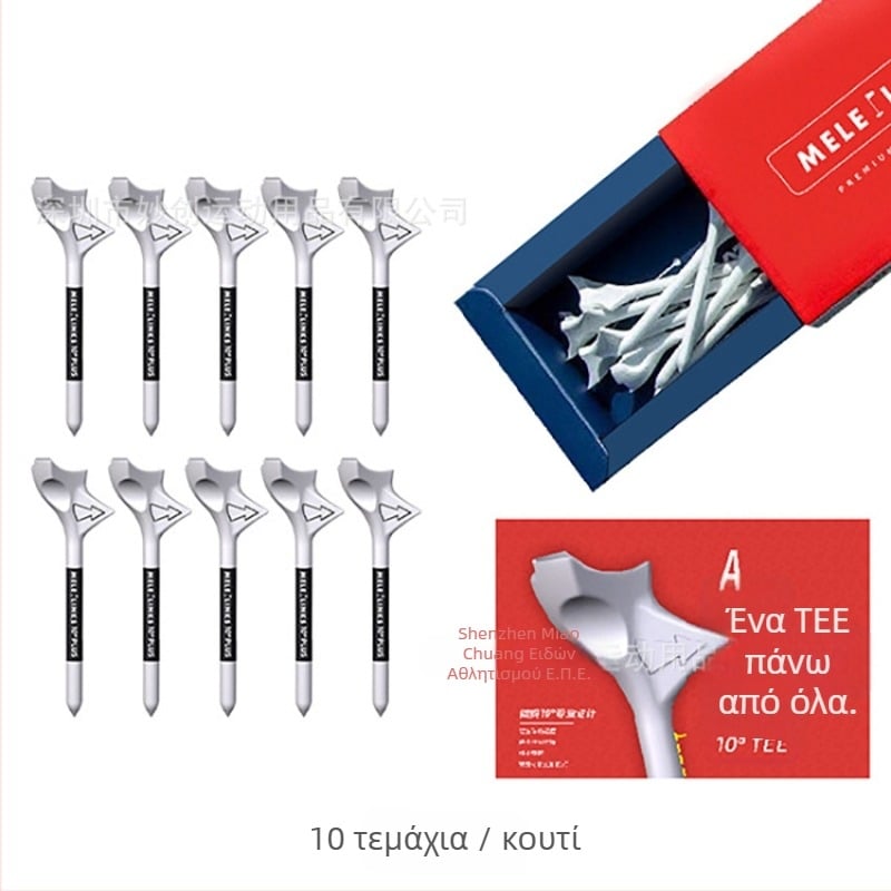 GVOVLVF Golf Ball Tee – 10° κεκλιμένος σχεδιασμός, πλαστικό αξεσουάρ γκολφ