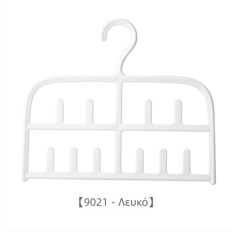 Κρεμάστρα εσωρούχων διπλού επιπέδου, PP υλικό, μοντέρνα απλότητα, 80 τεμάχια