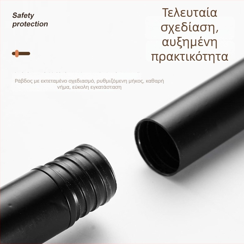 Συγχωνεύσιμη ράγα κουρτιών από ανθρακούχο χάλυβα, μοντέλο 212121, κατάλληλη για κουρτίνες τύπου ανάρτησης