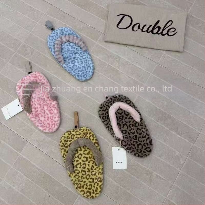 Χειροπετσέτα μπάνιου, coral fleece, παχύτερη και μαλακή, κρεμάμενο σχέδιο, με γάντζο