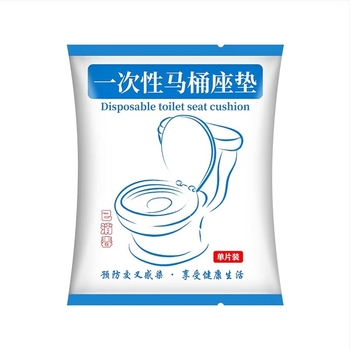 Μονόχρηστο μαξιλαράκι καθίσματος τουαλέτας, ατομικά συσκευασμένο, κατάλληλο για οποιοδήποτε κάθισμα, ύφασμα, προστασία από σκόνη