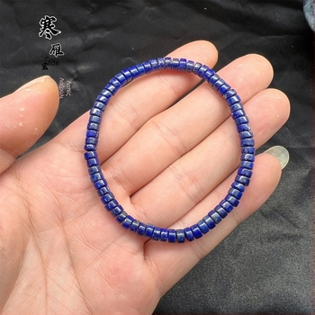 Βραχιόλι από λαζουλί, μάρκα Hanyan Jewelry, γυναικείο παλάτι στιλ, λογοτεχνικό ρετρό, αξεσουάρ για το χέρι