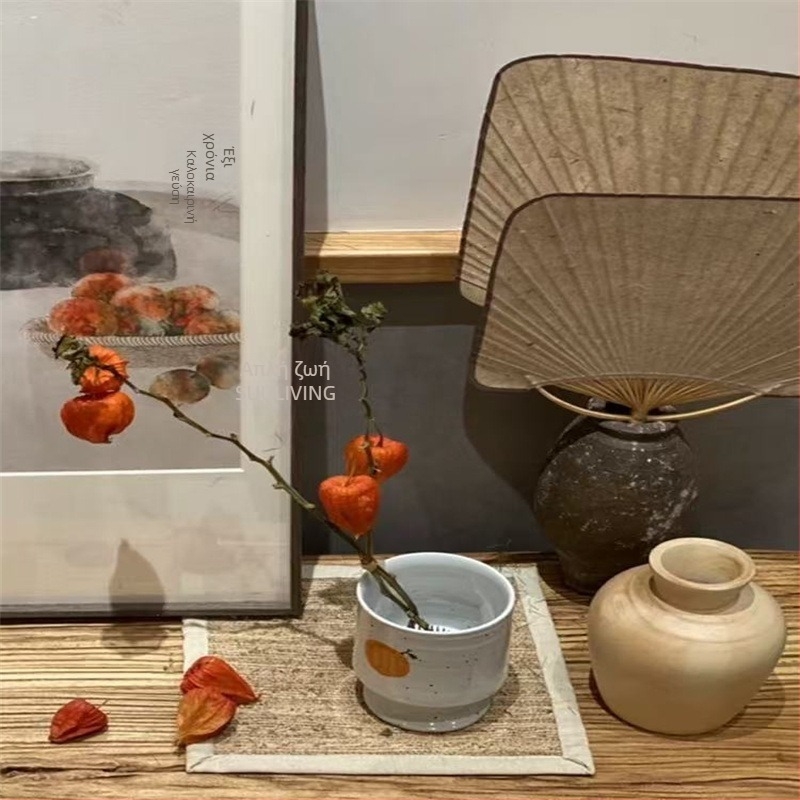 Ramie Tea Table Mat και Table Runner, Νέο Κινεζικό Στυλ, Χειροποίητο, 95% Ramie με 5% Cotton