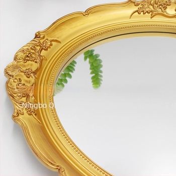 Ρετρό μεταλλικό τοίχικο καθρέφτης από σίδηρο — Qianyi, διακοσμητικό τοίχου για σαλόνι, υπνοδωμάτιο και διάδρομο