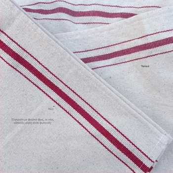 Πετσέτα κουζίνας για τσάι από 100% βαμβάκι, 97 g, Plain weave ύφανση, stranded yarn ίνες, εκτυπωμένο λογότυπο, προσαρμοζόμενη