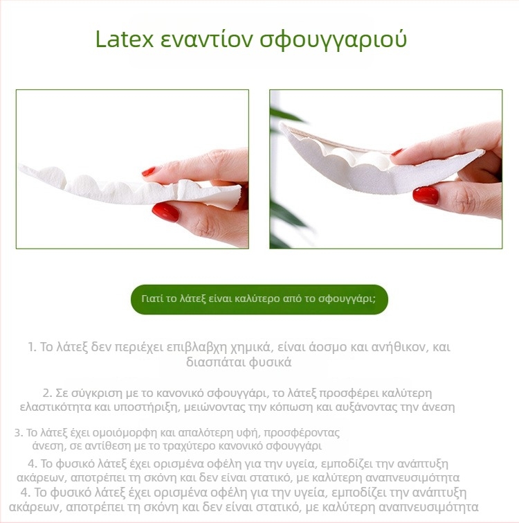 Σουτιέν με θήκες από ταϊλανδικό φυσικό λατέξ, αναπνεύσιμο, λεπτό προφίλ, Goddess Proportions