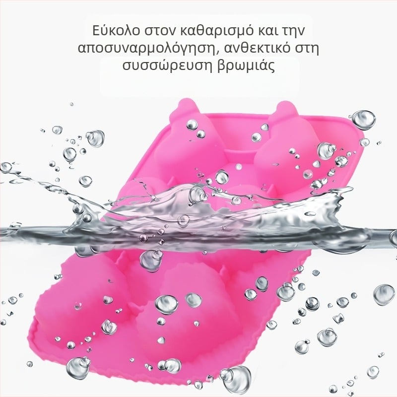 Καλούπι σιλικόνης για mousse με καρδιά, μοντέλο JSC379