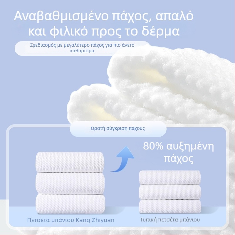 Μίας χρήσεως πετσέτες προσώπου, 100% βισκόζη, τοποθετήσιμες στον τοίχο, γρήγορη απορρόφηση 0–5 δευτερόλεπτα