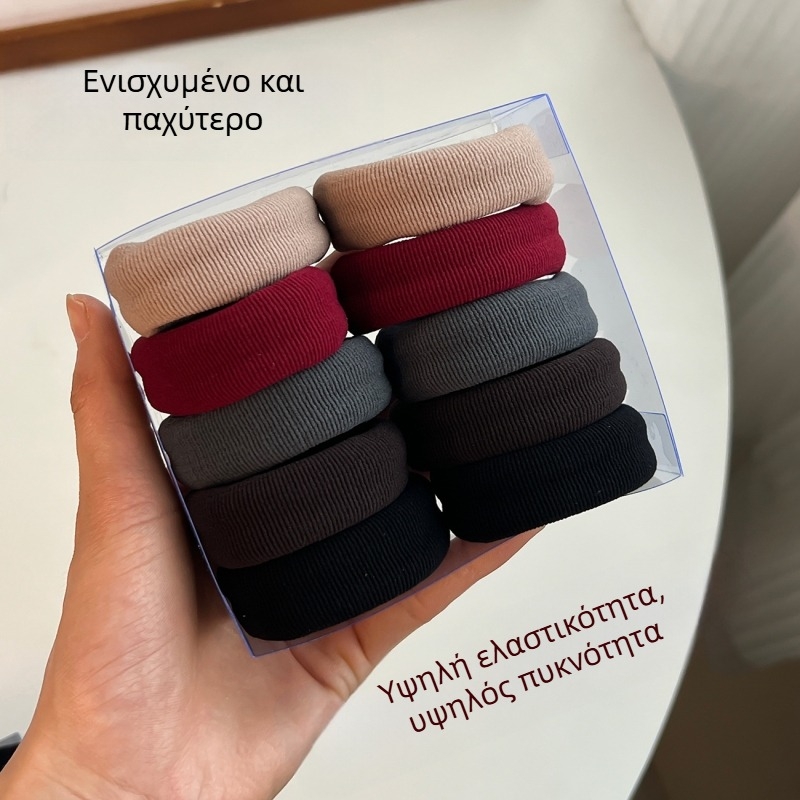 Χοντρή χωρίς ραφές λαστιχάκι μαλλιών, με υψηλή ελαστικότητα