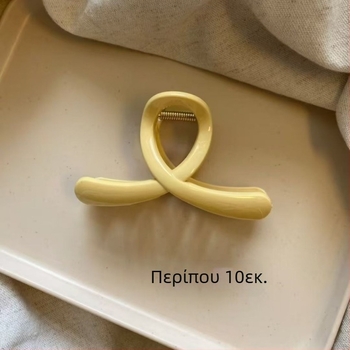 Σφιγκτήρας μαλλιών με μοτίβα αστερίας και λουλουδιών, πλαστικός, γυναικείο αξεσουάρ για την άνοιξη 2025, casual στυλ