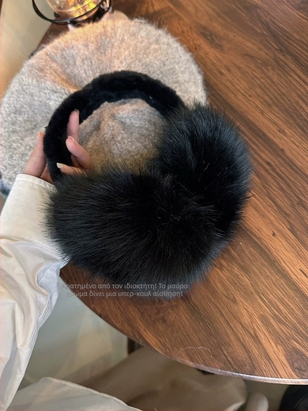 Γυναικείες plush προστασίες αυτιών για τον χειμώνα, ακρυλικό/τεχνητή μαλλί, βασικό/ευέλικτο στυλ, μονόχρωμο σχέδιο