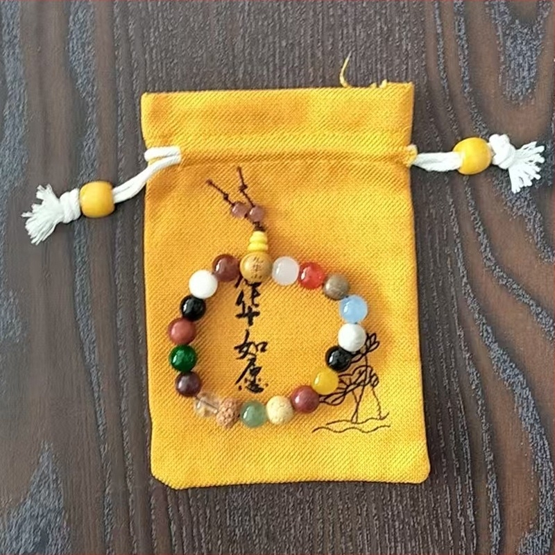 Bodhi βραχιόλι με Bodhi ρίζα, vintage, unisex, χειροποίητο