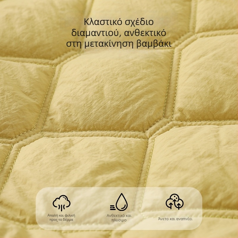 Νεογέννητο ολόσωμο φορμάκι με παχιτωμένο quilted βαμβάκι, διαγώνιο άνοιγμα, unisex, μακριά μανίκια