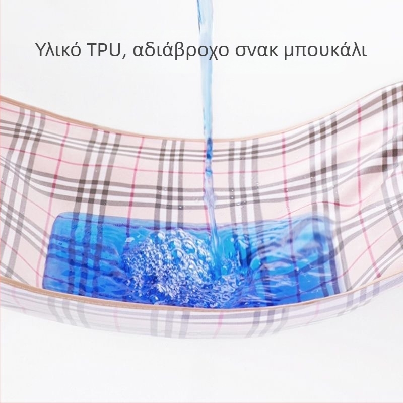 Μπιμπ σίτισης για ηλικιωμένους, Neck-Style αδιάβροχο, Πολυεστέρας, Μοντέλο με πλέγμα, Unisex