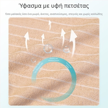 Adult bib Yilunte, αδιάβροχο και ανθεκτικό στις λεκέδες, ύφασμα πετσέτας, πολυεστερικό νήμα, ριγέ σχέδιο