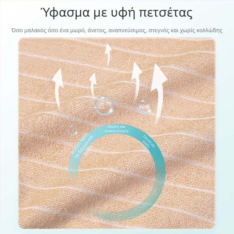 Adult bib Yilunte, αδιάβροχο και ανθεκτικό στις λεκέδες, ύφασμα πετσέτας, πολυεστερικό νήμα, ριγέ σχέδιο