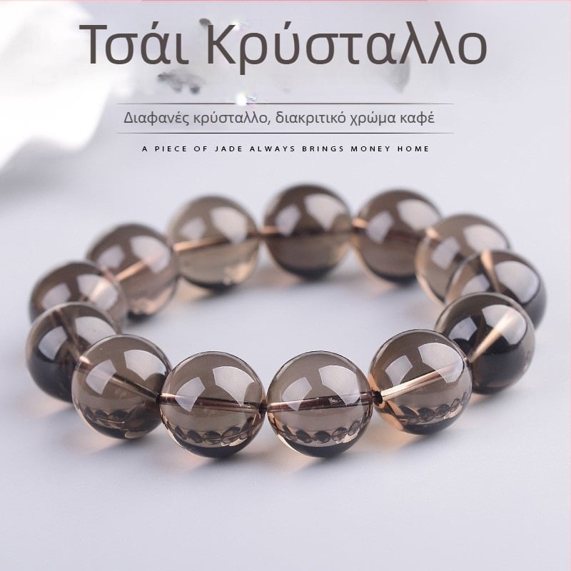 Βραχιόλι Jing Yao με Tea Crystal, χωρίς πλευρικούς λίθους, σε ατομική συσκευασία, στυλ ελαφριάς πολυτέλειας