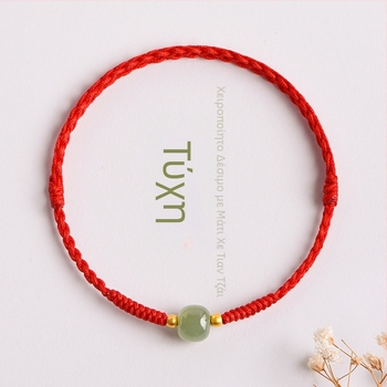 Βραχιόλι από σκοινί, υλικό κορδόνι, γυναικείο σε στυλ κορεατικό, χειροποίητο πλέξιμο, μάρκα Minsheng, προέλευση Shanwei