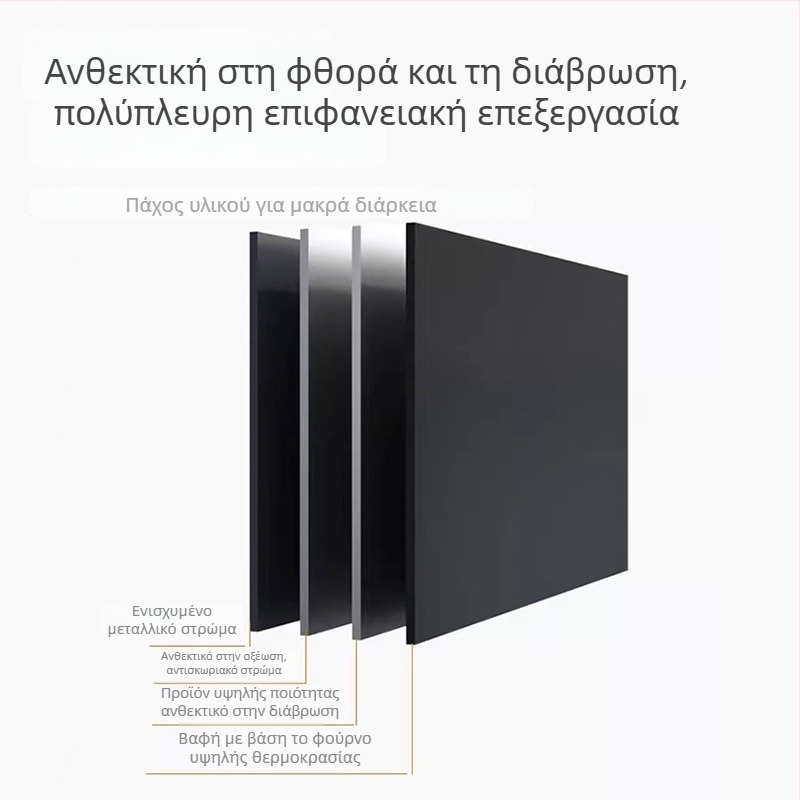 Διαχειριστής καλωδίων επιτραπέζιος με τηλεσκοπικό σχεδιασμό, χωρίς διάτρηση, οργανωτής καλωδίων από ανθρακούχο ατσάλι, σετ 30 τεμαχίων, αποθήκευση σε ένα επίπεδο