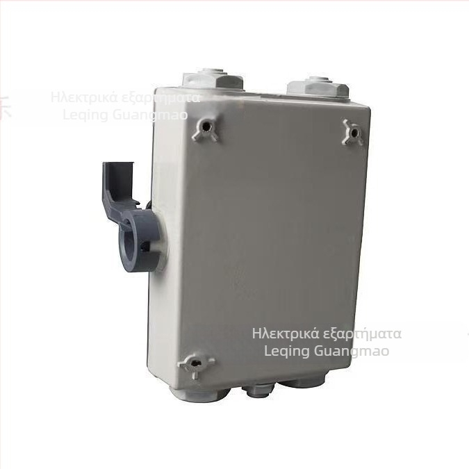 Κουτί απομόνωσης διακόπτη από χυτό αλουμίνιο, εξωτερικό αδιάβροχο κουτί σύνδεσης για τροφοδοσία