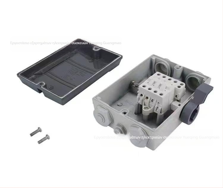 Κουτί απομόνωσης διακόπτη από χυτό αλουμίνιο, εξωτερικό αδιάβροχο κουτί σύνδεσης για τροφοδοσία