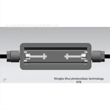 Φωτοβολταϊκό κιβώδιο σύνδεσης με ταινιοειδές σχήμα, αδιάβροχο, με στεγανοποιητικό δακτύλιο, ελαφρύ για εξωτερική χρήση