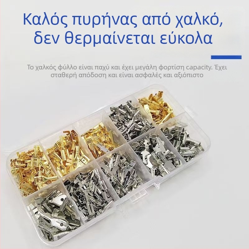 Μπλοκ τερματικών από χαλκό, τύπος βύσμα σύνδεσης, ευθύς τύπος, μοντέλο: τερματικό ψυχρής πίεσης