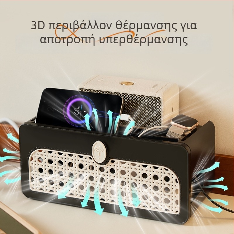 Κουτί οργάνωσης καλωδίων γραφείου, ABS πλαστικό, μοντέλο 1017, 1 τεμάχιο, κατάλληλο για καλώδια ακουστικών