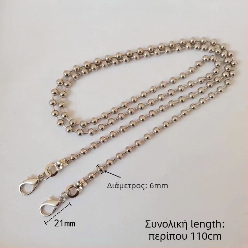 Ζώνη τσάντας / ζώνη ώμου, μεταλλική κατασκευή, αδιάβροχη, εξαιρετικά ελαφριά, ανθεκτική στη φθορά, μείωση βάρους