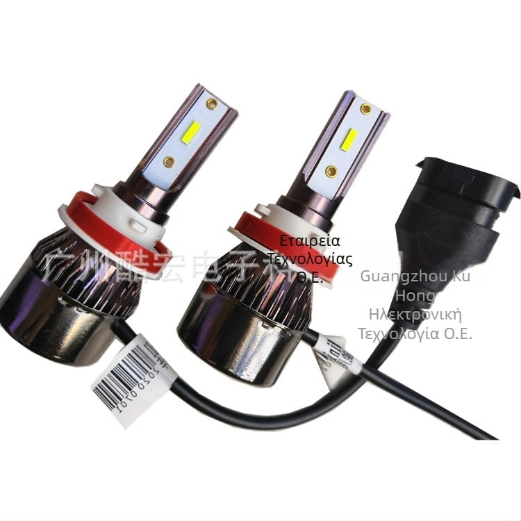 H11 LED φανάρια ομίχλης αυτοκινήτου, 12V, 38W, 3000 lm, IP68