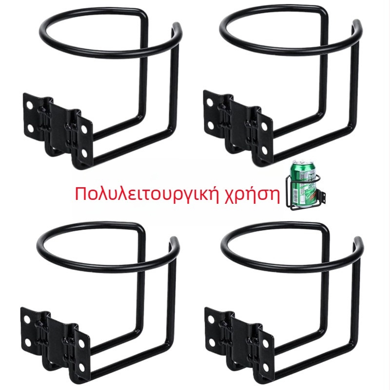 Κράτηρας ποτηριού από σφυρηλατημένο σίδηρο - τοιχοστήριξη, μεταλλική κατασκευή, κατάλληλο για γραφείο, πίσω μέρος καρεκλας ή πόρτα