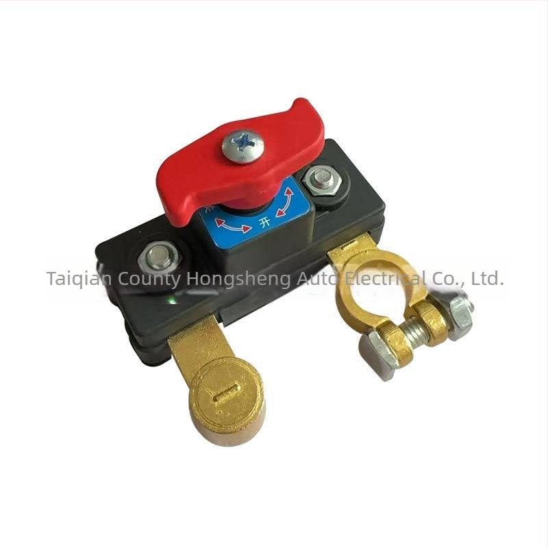 Κύριος διακόπτης διακοπής ισχύος για μπαταρία οχήματος, 12V/24V, από καθαρό χαλκό, κατάλληλος για αυτοκίνητα, μεγάλα φορτηγά και γεωργικά οχήματα