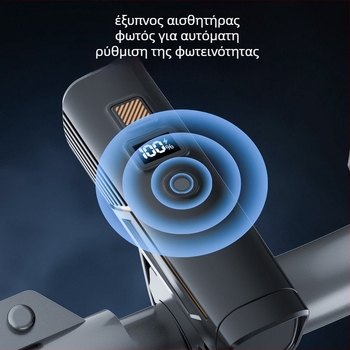 Μπροστινό φως ποδηλάτου για νυχτερινή ποδηλασία — υπερφωτεινό, με μακράς διάρκειας μπαταρία για ποδήλατα βουνού και δρόμου