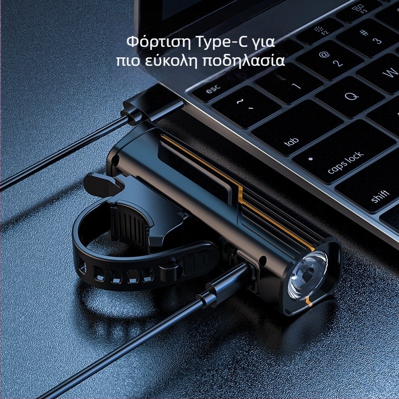 Μπροστινό φως ποδηλάτου για νυχτερινή ποδηλασία — υπερφωτεινό, με μακράς διάρκειας μπαταρία για ποδήλατα βουνού και δρόμου