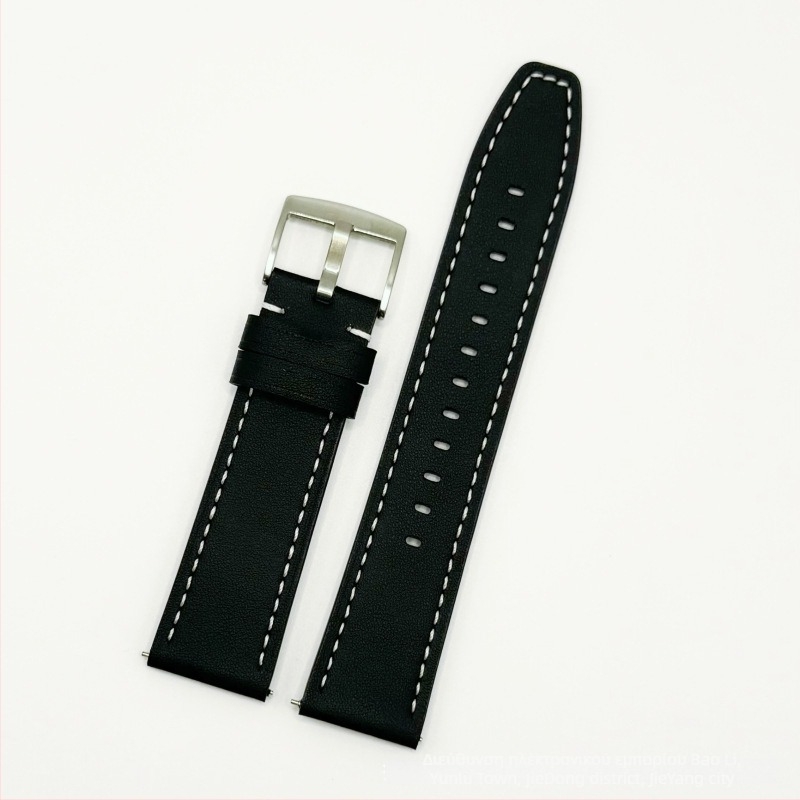 Huawei GT4/GT5 Γνήσιο Δέρμα Λουράκι Ρολογιού, Unisex, Συμβατό με GT3/GT4/GT5, Κούμπωμα με Ακίδα, Επιχειρηματικό Στυλ, 15 g, Κυκλοφόρησε το 2024