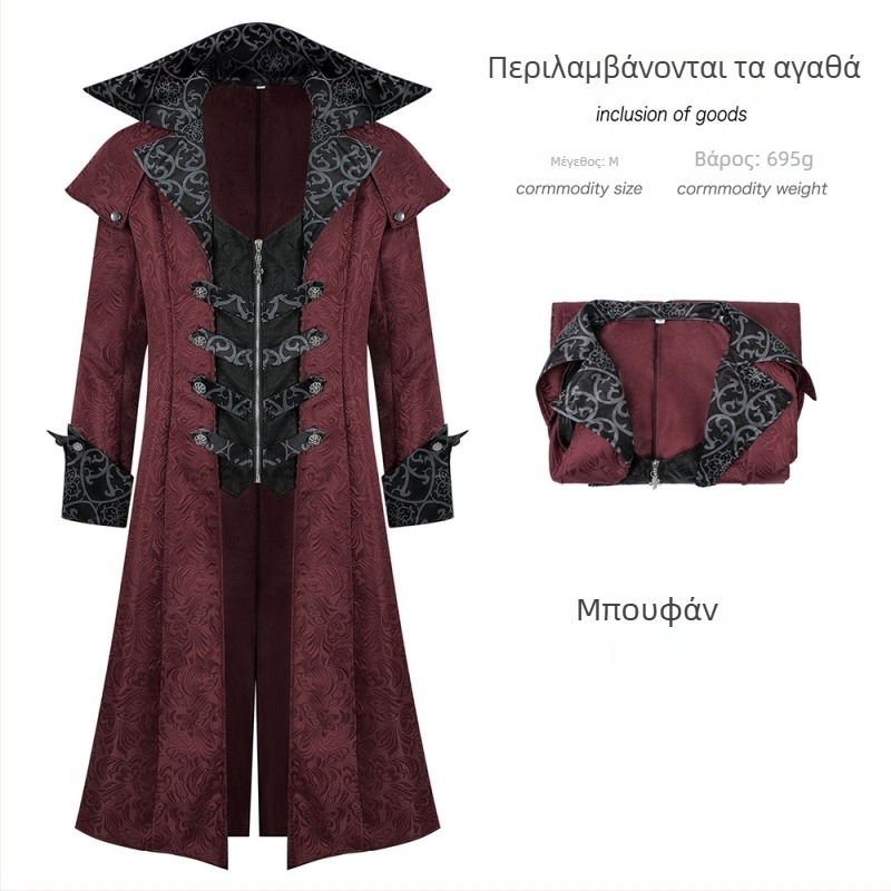 Ζακέτα με Εκτύπωση Vintage Gothic – Πολυεστέρας, Χωρίς Μανίκια, Τεσσάρων Εποχών Εξωτερικό Ένδυμα, Κυκλοφορεί Φθινόπωρο 2025