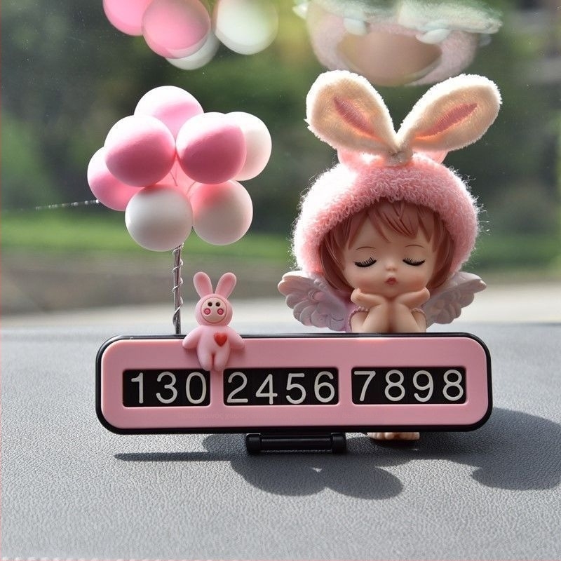 Chiweng Προσωρινή πινακίδα στάθμευσης αυτοκινήτου – Πλαστικό, μη προσαρμοζόμενη, κρυφή στήριξη