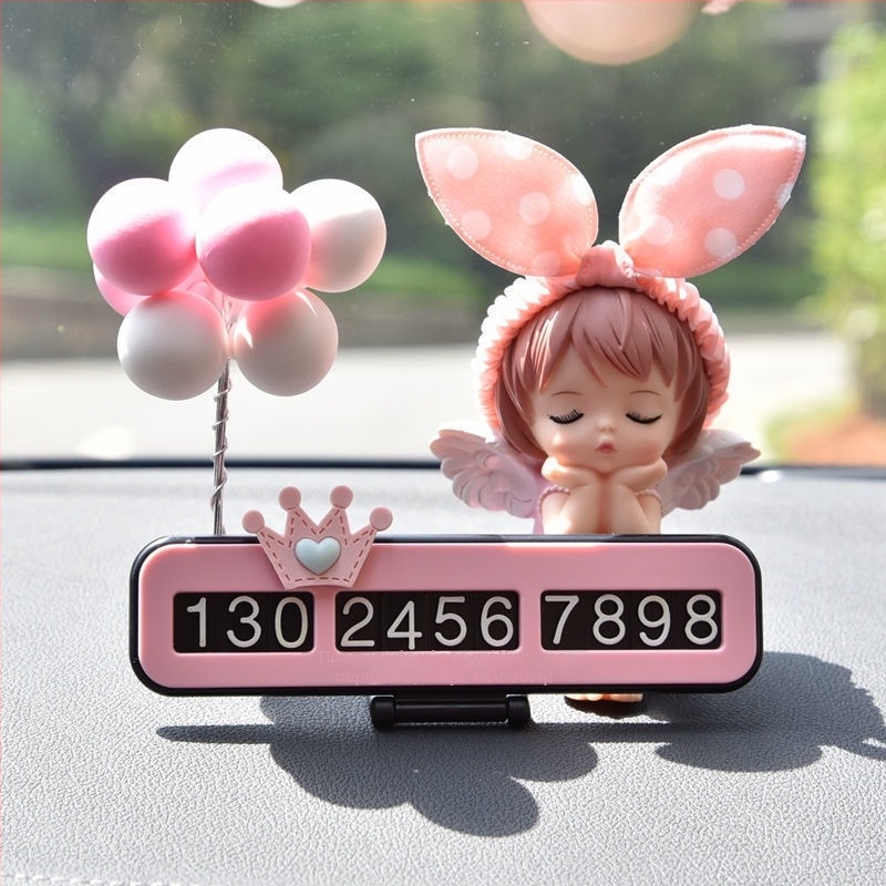 Chiweng Προσωρινή πινακίδα στάθμευσης αυτοκινήτου – Πλαστικό, μη προσαρμοζόμενη, κρυφή στήριξη