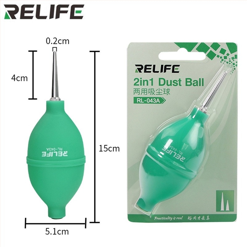 Μονάδα καθαρισμού καμερών με εισαγωγή αέρα μονόδρομη, αποσυναρμοζόμενη έξοδος αέρα και σιλικόνη σφαίρα σκόνης