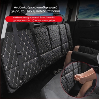 Διπλωτό στρώμα ύπνου αυτοκινήτου για ταξίδια, διπλωτό μαξιλάρι πίσω καθίσματος για αυτοοδηγούμενες εκδρομές (Μάρκα: An shishui; Υλικό: τεχνητό δέρμα; Συμβατότητα: άλλες μοντέλες; Μέθοδος πλήρωσης: άλλος)