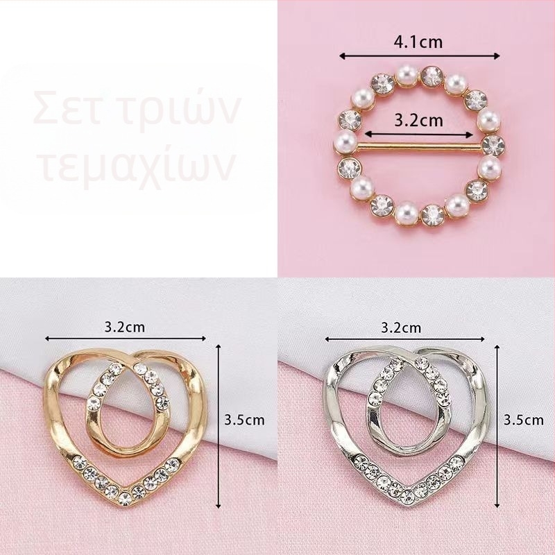 Αξεσουάρ για T‑shirt με κόμπο στις άκρες και σφιξιμό στη μέση, από κράμα μετάλλων, απλό στυλ, Άνοιξη 2025