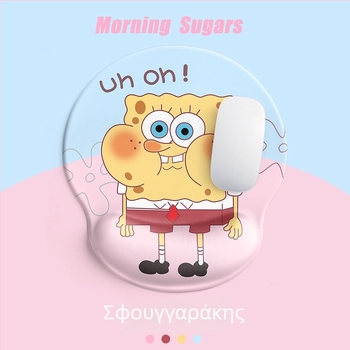 Μάτ γραφείου με ιμάντα καρπού – καουτσούκ Pad-41 (μονοπλευρή, πλαστική φόρμα)