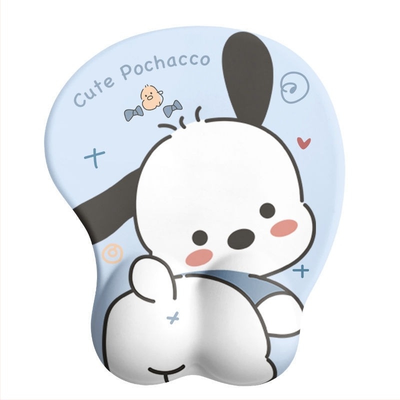 Μάτ γραφείου με ιμάντα καρπού – καουτσούκ Pad-41 (μονοπλευρή, πλαστική φόρμα)